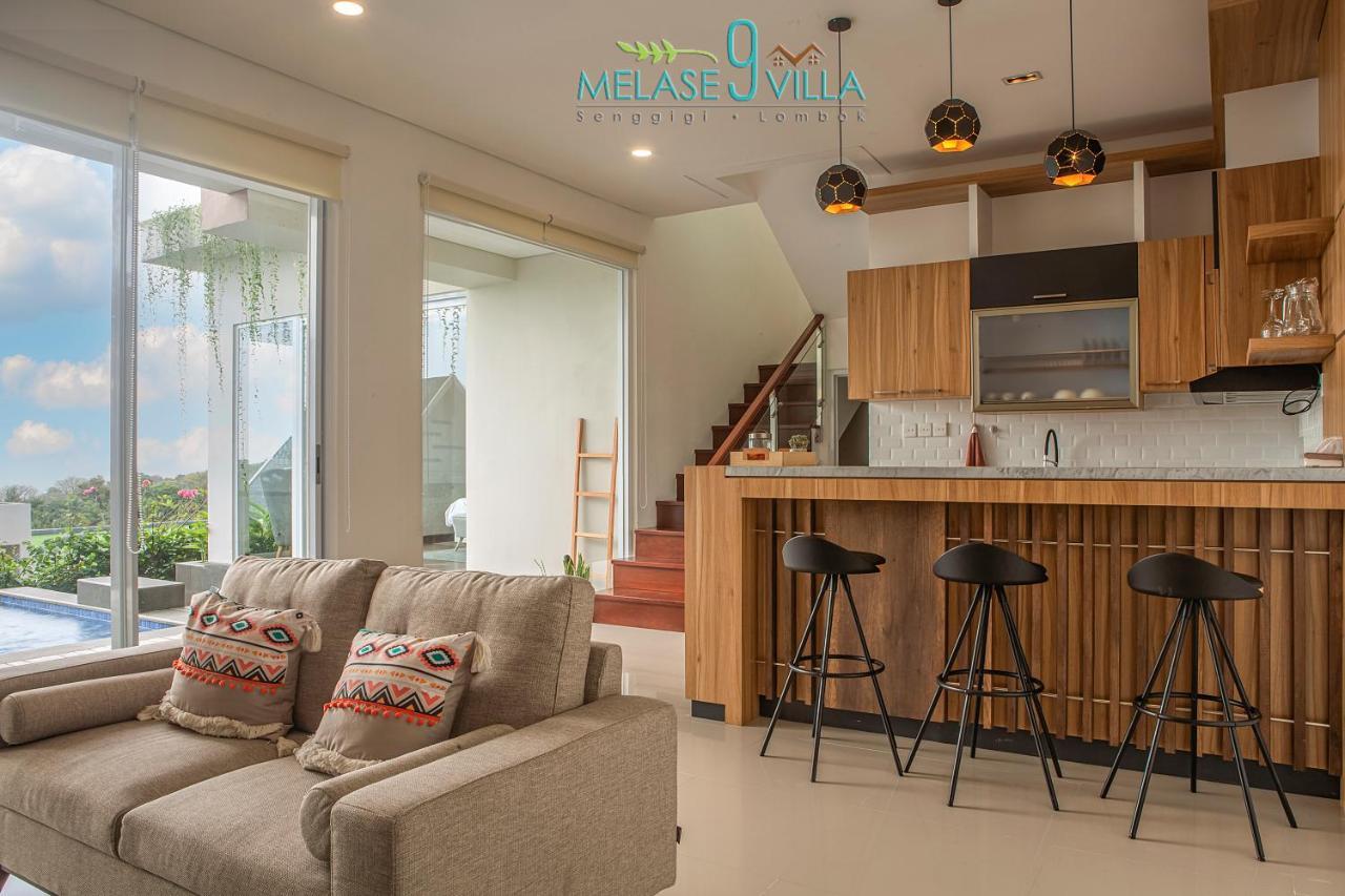 Melase 9 Villa, Senggigi Mataram Eksteriør bilde